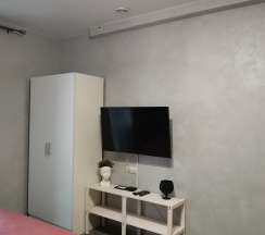 Трехместный номер с двуспальной и односпальной кроватью в Pulkovo Sky