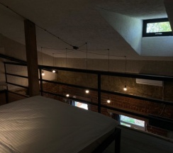 Семейные двухуровневые апартаменты с кухней в Loft Apart