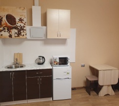 Студия с двумя односпальными кроватями в Советский