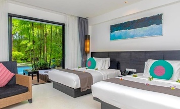 Двухместный номер Standard с видом на бассейн 2 отдельные кровати в The Chill Resort & Spa Koh Chang