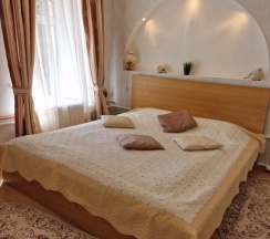 Двухместный люкс двуспальная кровать в Купеческий 