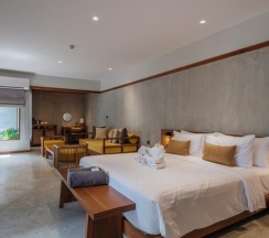 Двухместный люкс Executive двуспальная кровать в Banana Fan Sea Resort