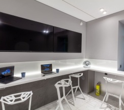 Кровать в общем номере в Astrohostel Рейс Внуково