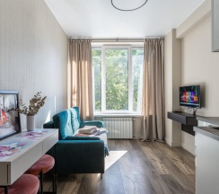 1-комнатные апартаменты студия в BestFlat24 (БэстФлэт24) на улице Шереметьевская 85с2