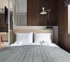 4-местные 1-комнатные апартаменты люкс Централ парк в Pavlov