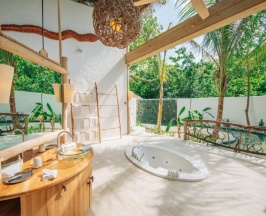 Villa Suite With Pool Soneva Fushi с 4 комнатами в Soneva Fushi