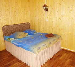 Номер стандарт с 1 двуспальной кроватью (с завтраком) в Северное сияние