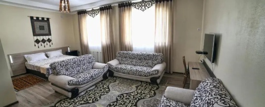 Люкс с красивым видом из окна в Отель Ethno Osh