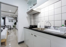 Студия в P3 Silom Large 2beds full kitchen WIFI 4-6pax