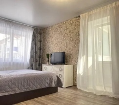 Двухместные апартаменты c 1 комнатой (двуспальная кровать) в Квартира комфорт Октябрьский 42