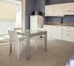 Номер Standard Пентхаус c 1 комнатой с балконом и с частичным видом на море в Residence Sunrise Cesenatico