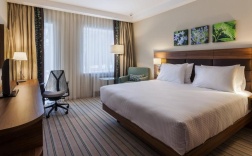 Номер стандарт с 1 двуспальной кроватью в Hilton Garden Inn Moscow New Riga