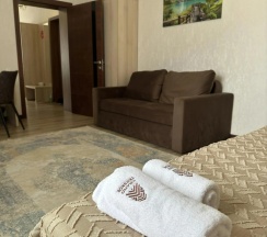 Люкс с видом на горы в Grand Terskol