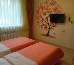 Комната стандарт с 2 односпальными кроватями Октябрь (с завтраком) в 12 месяцев