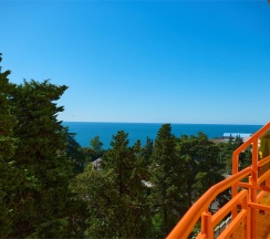 Люкс с террасой в Диса