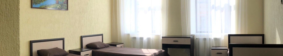 Номер эконом с 5 односпальными кроватями в Бестужев