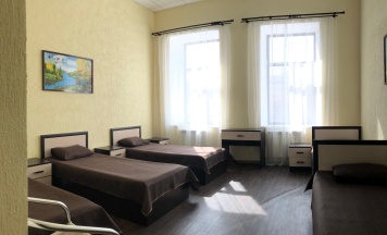 Номер эконом с 5 односпальными кроватями в Бестужев