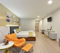 Двухместный номер Deluxe двуспальная кровать в Berich Hotel