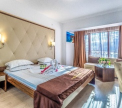 Двухместный номер Premium c 1 комнатой с балконом двуспальная кровать в Prestige Hotel and Aquapark