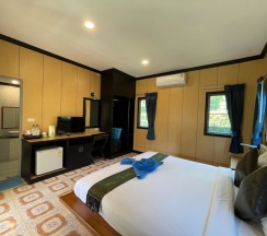 Двухместный Rooftop с видом на сад двуспальная кровать в Kaibae Beach Resort