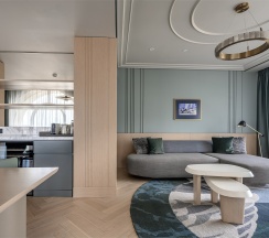Премьер с 1 спальней, угловой в Enzo by Zont Hotel Group