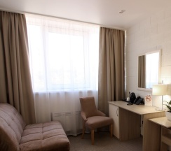 Номер Первой категории с двумя раздельными кроватями в Time