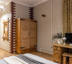 Улучшенный номер с 1 кроватью в Номера в Пушкине