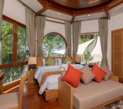 Двухместный номер Pool Luxury Grand с балконом 2 отдельные кровати в Krabi Resort Ao Nang