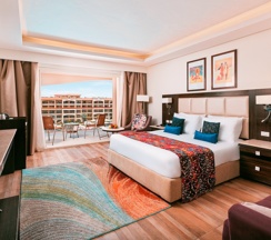 Двухместный номер Executive с видом на море двуспальная кровать в Pickalbatros White Beach Resort - Hurghada