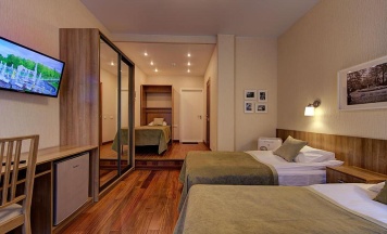 Номер стандарт с 3 односпальными кроватями в Давыдов