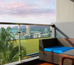 Двухместный номер Ocean Panoramic Corner (двуспальная кровать) в The Senses Resort & Pool Villas, Phuket
