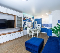 Евродвушка 65 кв.м. район Толстый мыс, на берегу открытого моря ,ул. Южная д. 35 в Милка