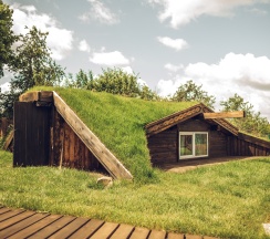 Землянка в Остров Kattegat
