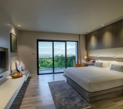 Двухместный номер Ocean двуспальная кровать в Hotel Ikon Phuket