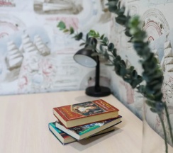Номер Deluxe с балконом и с красивым видом из окна в Апартаменты Пять Звёзд у Драматического Театра