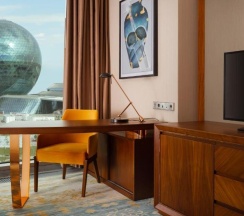 Двухместный номер Deluxe двуспальная кровать в Hilton Astana