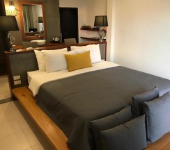 Двухместный номер Deluxe с видом на море двуспальная кровать в Koh Kwang Seaview