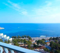 Двухместный номер Deluxe с видом на море 2 отдельные кровати в Hotel Maremons