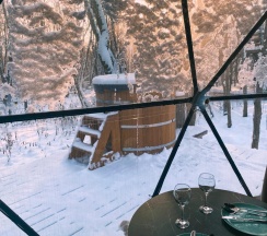 Геокупол Стоунхедж в Вазуза Лав