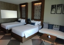 Двухместная вилла Premier с видом на море 2 отдельные кровати в Coral Tree Villa Huahin