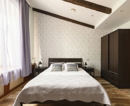 Двухместный номер Лофт двуспальная кровать в Пушка