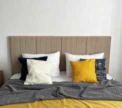 Апартаменты Comfort с 3 комнатами с видом на город в Апартаменты WHITE APARTMENT рядом с центром