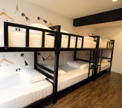 Кровать в общем номере в STrips the Poshtel - Hostel