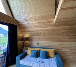 Апартаменты c 1 комнатой с балконом в Шале Gold cottages Kazbegi