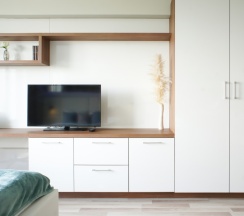Улучшенные апартаменты с панорамным видом на парк в Apart Mitino