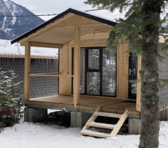 Четырёхместный коттедж с 2 комнатами с красивым видом из окна в Forest house resort
