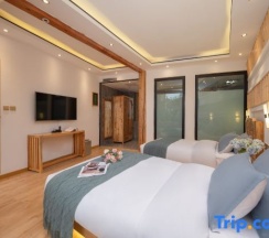 Двухместный номер Deluxe 2 отдельные кровати в Begonia Garden Inn