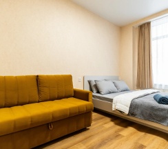 Студия Comfort в Апартаменты в Нoвоpоccийcкe c Дизaйнерcким Рeмoнтoм