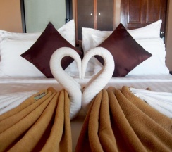 Бунгало с видом на море в Chareena Hill Resort - Pattaya Beach Koh Lipe