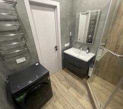 Двухместные апартаменты с красивым видом из окна (двуспальная кровать) в Apartments G-Kvartal Кронштадский